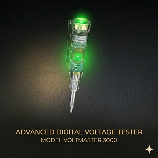tester electric screw driver High-Brightness Intelligent Voltage Tester Pen function LED Light with Screwdriver power tools tester Non-Contact AC Voltage [PACK of 1]